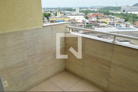 Varanda da Sala de apartamento para alugar com 2 quartos, 55m² em Taquara, Rio de Janeiro