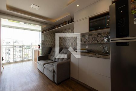 Sala  de apartamento à venda com 1 quarto, 34m² em Ipiranga, São Paulo