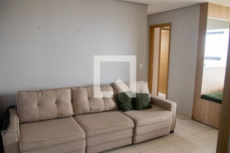 Sala de apartamento para alugar com 2 quartos, 60m² em Vila Rosa, Goiânia