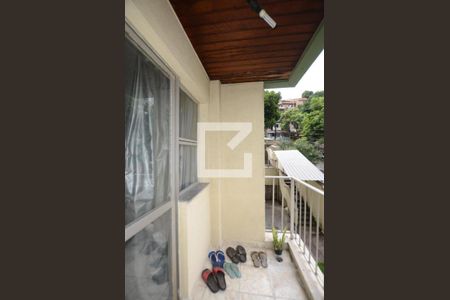 Varanda da Sala de apartamento para alugar com 2 quartos, 62m² em Campinho, Rio de Janeiro
