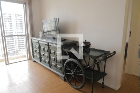 Sala de apartamento para alugar com 1 quarto, 50m² em Vila Clementino, São Paulo