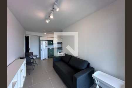 Sala de apartamento à venda com 1 quarto, 41m² em Santo Amaro, São Paulo