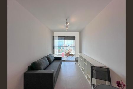 Sala de apartamento à venda com 1 quarto, 41m² em Santo Amaro, São Paulo