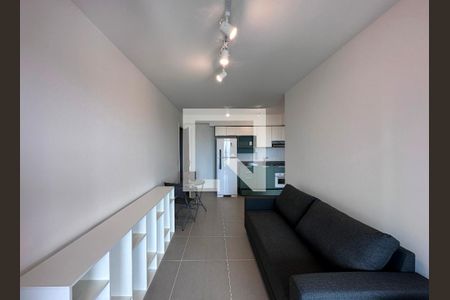 Sala de apartamento à venda com 1 quarto, 41m² em Santo Amaro, São Paulo
