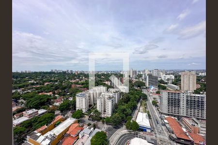 Vista de apartamento à venda com 1 quarto, 41m² em Santo Amaro, São Paulo