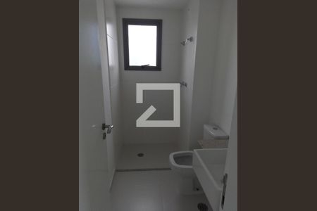 Banheiro da suíte de apartamento para alugar com 1 quarto, 64m² em Campo Belo, São Paulo