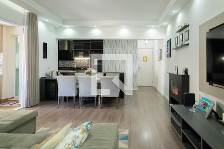 Sala de apartamento à venda com 3 quartos, 119m² em Baeta Neves, São Bernardo do Campo