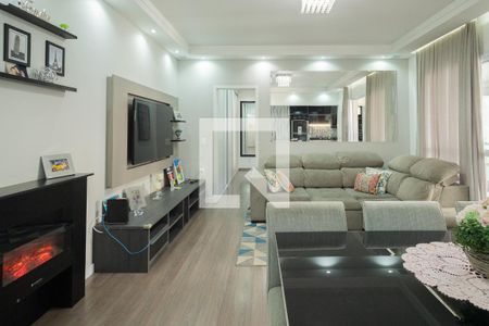 Sala  de apartamento à venda com 3 quartos, 119m² em Baeta Neves, São Bernardo do Campo