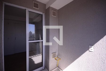 Varanda da Sala/Cozinha  de apartamento para alugar com 1 quarto, 33m² em Vila Moraes, São Paulo