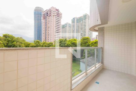 Varanda Vista de apartamento à venda com 3 quartos, 100m² em Barra da Tijuca, Rio de Janeiro