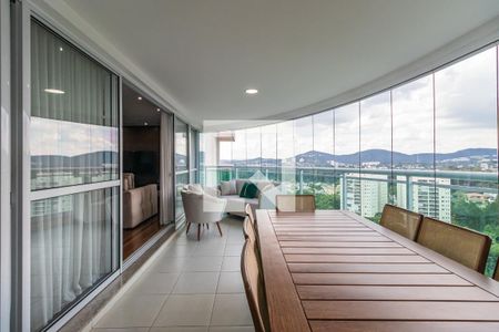 Varanda Gourmet de apartamento à venda com 4 quartos, 258m² em Alphaville Empresarial, Barueri