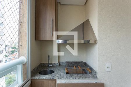 Varanda gourmet de apartamento à venda com 3 quartos, 80m² em Tatuapé, São Paulo