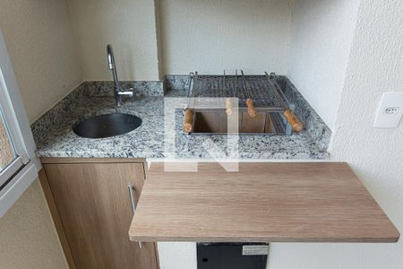 Varanda gourmet - churrasqueira de apartamento à venda com 3 quartos, 80m² em Tatuapé, São Paulo