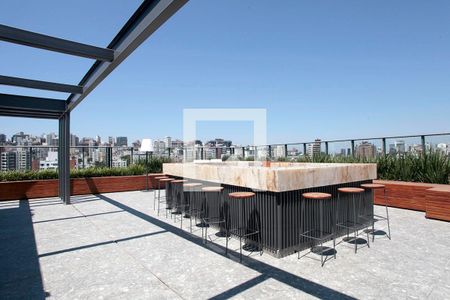 Studio para alugar com 24m², 1 quarto e sem vagaÁrea Comum - Rooftop Churrasqueira 1