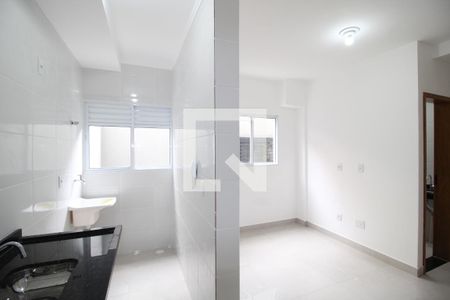 Sala/Cozinha e área de serviço de apartamento para alugar com 1 quarto, 37m² em Artur Alvim, São Paulo