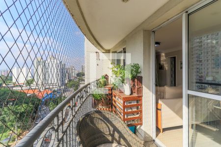 Varanda da Sala de apartamento à venda com 3 quartos, 94m² em Santo Amaro, São Paulo