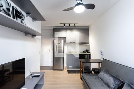 Sala de apartamento para alugar com 1 quarto, 29m² em Água Branca, São Paulo
