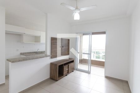 Sala de apartamento para alugar com 1 quarto, 46m² em Nova Aliança, Ribeirão Preto