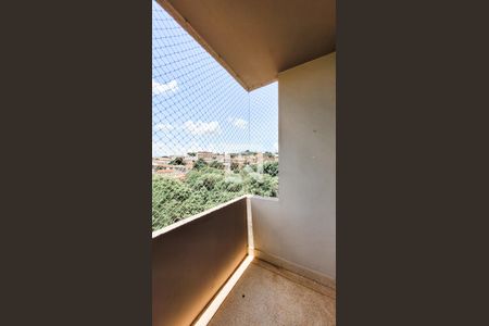 Varanda da Sala de apartamento à venda com 1 quarto, 75m² em Chácara da Barra, Campinas
