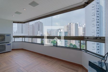 varanda de apartamento para alugar com 4 quartos, 198m² em Parque Bairro Morumbi, São Paulo