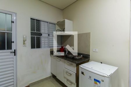 Cozinha de kitnet/studio para alugar com 1 quarto, 20m² em Mooca, São Paulo