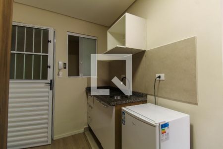 Studio para alugar com 16m², 1 quarto e sem vagaCozinha
