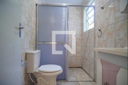 Banheiro de apartamento à venda com 1 quarto, 53m² em Santos Dumont, São Leopoldo