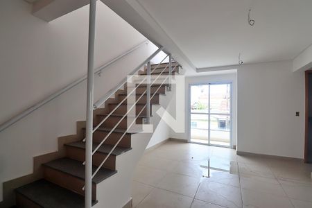 Sala de apartamento para alugar com 2 quartos, 108m² em Vila Alto de Santo Andre, Santo André
