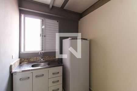 Cozinha de kitnet/studio para alugar com 1 quarto, 18m² em Mooca, São Paulo