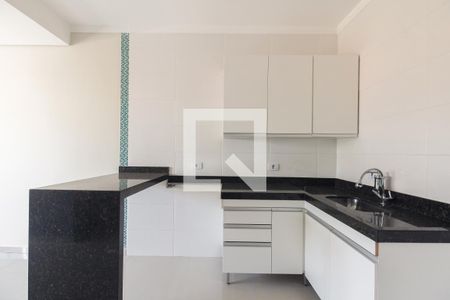 Cozinha de casa de condomínio para alugar com 2 quartos, 60m² em Vila Carrão, São Paulo