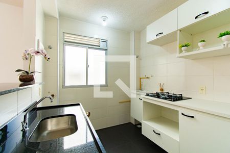 Cozinha de apartamento para alugar com 2 quartos, 41m² em São José, Canoas