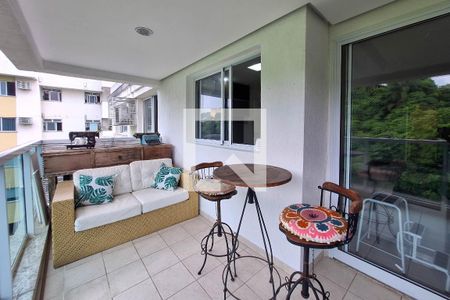 Varanda da Sala de apartamento à venda com 4 quartos, 114m² em Icaraí, Niterói