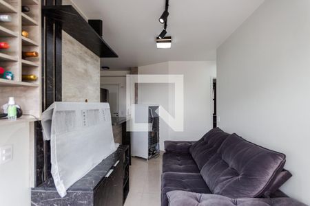 Sala de apartamento para alugar com 2 quartos, 40m² em Campestre, Santo André