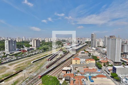 Vista da Sacada de apartamento à venda com 1 quarto, 29m² em Belenzinho, São Paulo