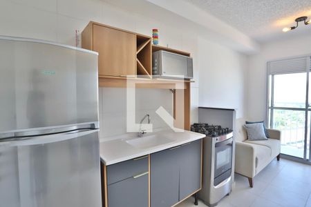 Sala / Cozinha de apartamento à venda com 1 quarto, 29m² em Belenzinho, São Paulo