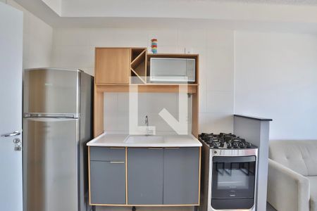 Sala / Cozinha de apartamento à venda com 1 quarto, 29m² em Belenzinho, São Paulo