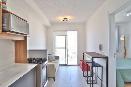 Sala / Cozinha de apartamento à venda com 1 quarto, 29m² em Belenzinho, São Paulo