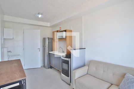 Sala / Cozinha de apartamento à venda com 1 quarto, 29m² em Belenzinho, São Paulo