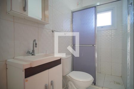 Banheiro de apartamento para alugar com 1 quarto, 52m² em Pinheiro, São Leopoldo