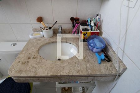 Banheiro da Suíte  de apartamento para alugar com 3 quartos, 73m² em Jardim Refúgio, Sorocaba