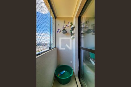 Varanda de apartamento à venda com 3 quartos, 64m² em Nova Petrópolis, São Bernardo do Campo