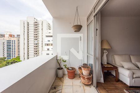 Varanda de apartamento para alugar com 3 quartos, 120m² em Jardim Paulista, São Paulo