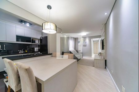 Sala de apartamento à venda com 2 quartos, 134m² em Vila Valparaiso, Santo André
