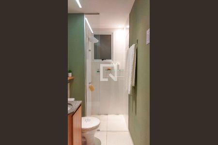 Banheiro de apartamento para alugar com 2 quartos, 50m² em Jardim Guanabara, Belo Horizonte