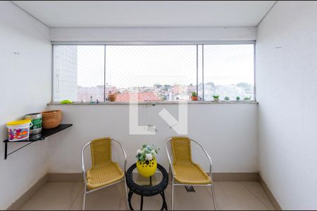 Varanda de apartamento à venda com 3 quartos, 92m² em Minas Brasil, Belo Horizonte