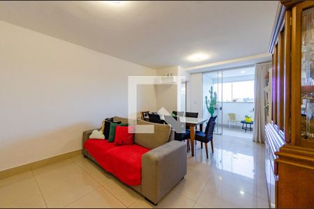 Sala de apartamento à venda com 3 quartos, 92m² em Minas Brasil, Belo Horizonte