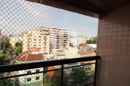 Varanda da suite 1 de apartamento para alugar com 4 quartos, 147m² em Méier, Rio de Janeiro
