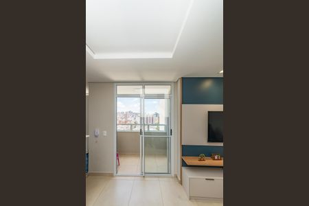 Varanda da Sala de apartamento à venda com 2 quartos, 58m² em Nova Suíssa, Belo Horizonte