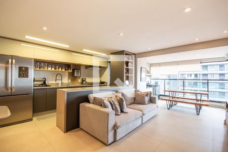 Sala de apartamento à venda com 3 quartos, 106m² em Vila Yara, Osasco