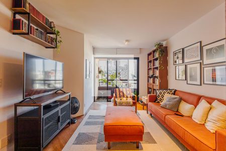 Sala de apartamento para alugar com 2 quartos, 65m² em Pinheiros, São Paulo